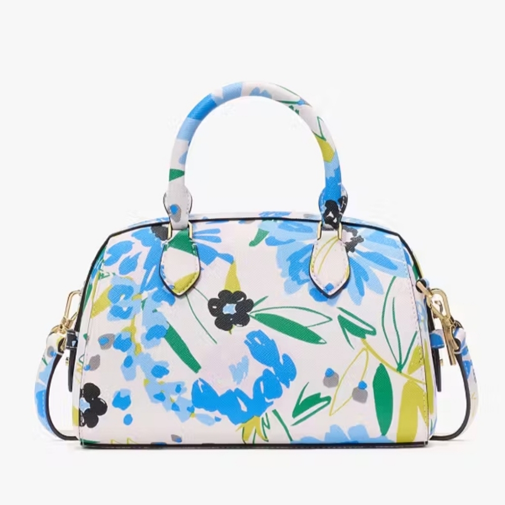KATE SPADE Madison Floral Small Dolly Duffle